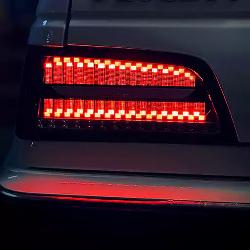 چراغ خطر پژو پارس طرح ۱۰ میباخ انجیکو