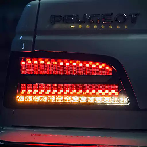 چراغ خطر پژو پارس طرح ۱۰ میباخ انجیکو