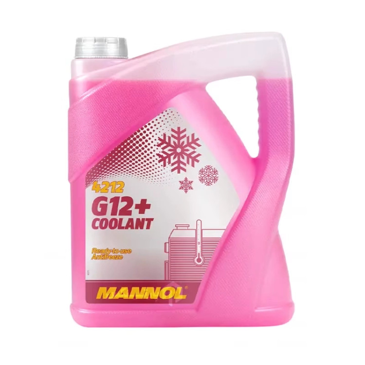 ضدیخ و کولانت صورتی مانول G12+