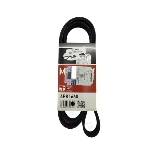 تسمه دینام پژو 405، پژو پارس XU7 پاورگریپ لیبل هرینگتون اصلی 6PK1660